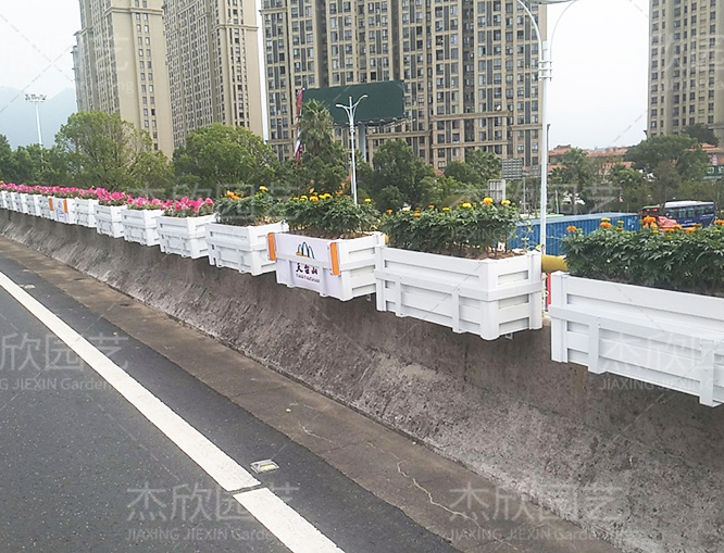 城市定制橋梁花箱臺(tái)州案例 城市定制橋梁花箱臺(tái)州案例